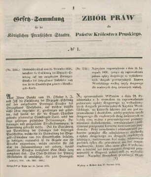 2. Januar-14. Dezember = No. 1-43