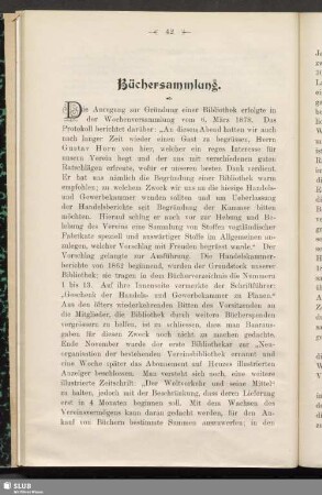 Büchersammlung