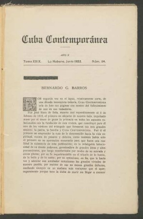 Bernardo G. Barros
