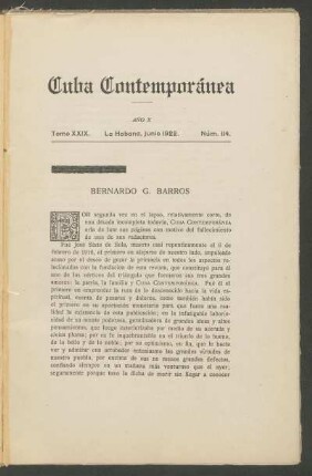 Bernardo G. Barros
