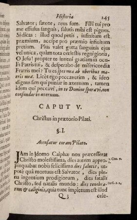 245-289, Caput V