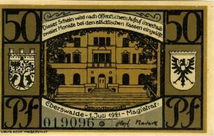 Eberswalde, Stadt: 50 Pfennig 1921
