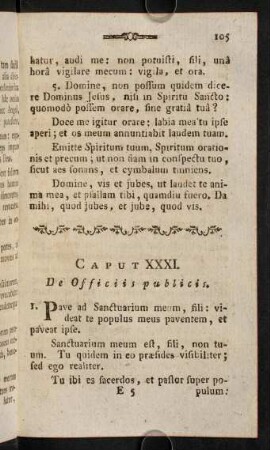 105-117, Caput XXXI. - Caput XXXIV.