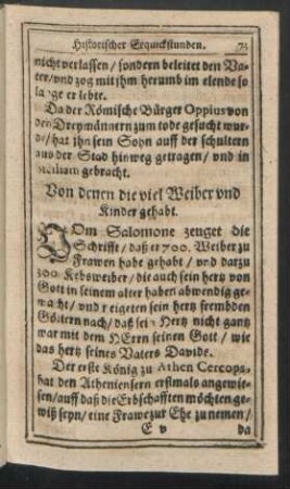 Von denen die viel Weiber und Kinder gehabt.
