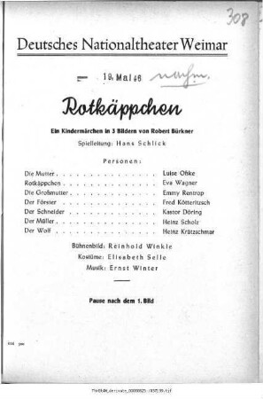 Rotkäppchen
