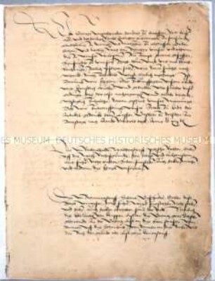 Jagdordnung von Georg Herzog von Sachsen für das Amt Pirna