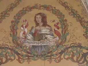 Wandbild: "Magdalena Sibille (gest. 1687)"