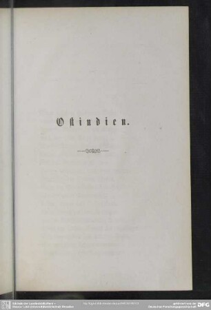 Ostindien