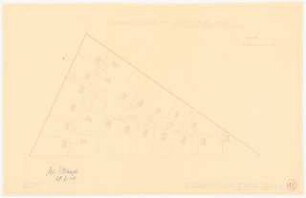 Kleinsiedlung: Grundriss 1:1000