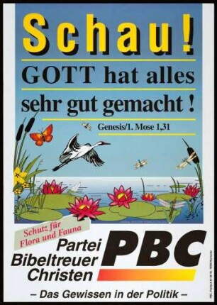 PBC, Europawahl 1999