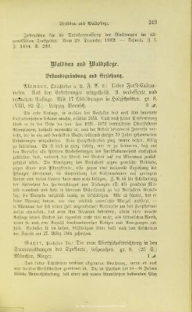 II.4. Waldbau und Waldpflege