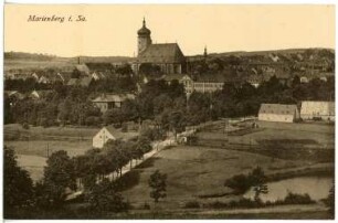 Marienberg. Blick auf Marienberg