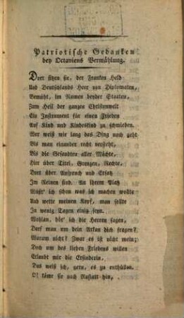 Poetische Versuche, 7