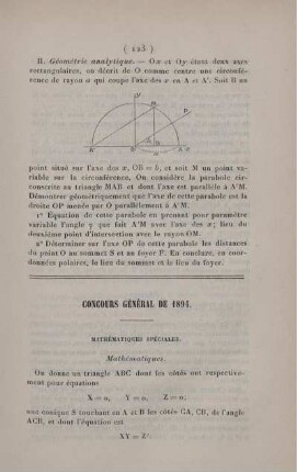 Concours général de 1894.