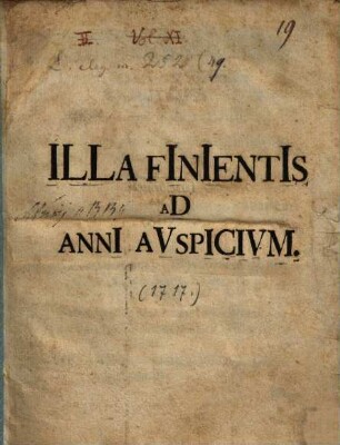 Illa finientis ad anni auspicium de Turcis relatae victoriae chronologica isthaec lente data relatio