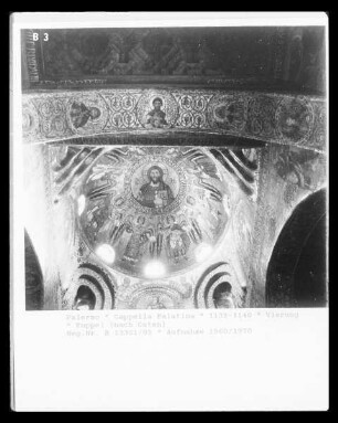 Bildprogramm — Pantokrator, vier Erzengel, vier Engel, Propheten, Evangelisten