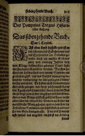 Das sibenzehende Buch.
