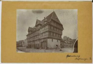 Alte Waage, Braunschweig: Ansicht (aus: Skizzen- und Fotoalbum 17)