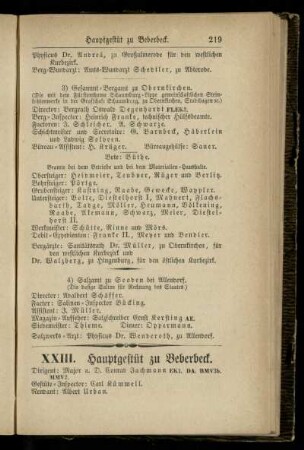 Hauptgestüt zu Beberbeck