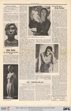 2: Austellungen, [1], Große Berliner