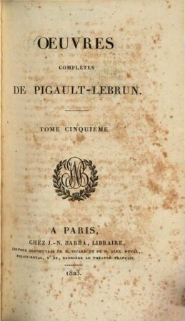 Oeuvres complètes, 5. Les cent vingt jours. Encore du magnétisme