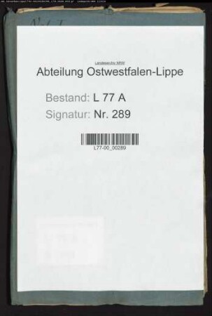 Anstellung der Unterbedienten beim Amt Oerlinghausen (Amtsdiener, Amtspedell, Bauerrichter, Untervogt, Amtsexekutor)