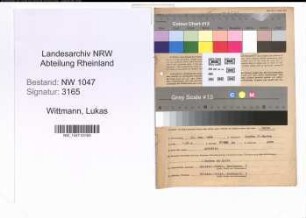 Entnazifizierung Lukas Wittmann , geb. 20.12.1888 (Haendler)