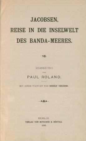 Reise in die Inselwelt des Banda-Meeres