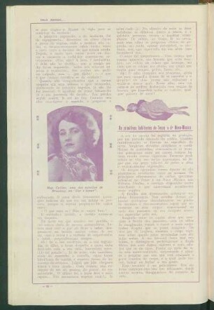 May Collins, uma das estrellas de Broadway, em "Dar e tomar".