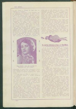 May Collins, uma das estrellas de Broadway, em "Dar e tomar".