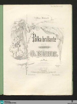 Polka brillante pour le piano : oeuv. 45