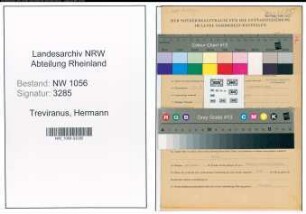 Entnazifizierung Hermann Treviranus , geb. 17.03.1876 ()