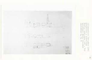 Frankfurt-Römerberg (Diplomarbeit bei Bernhard Hermkes): Ansichten 1:200