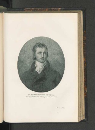 Sir Alexander Mackenzie (1755-1820).