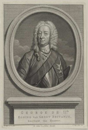 Bildnis des George II. Koning van Groot Britanje