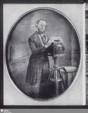 Porträt eines unbekannten Daguerreotypisten