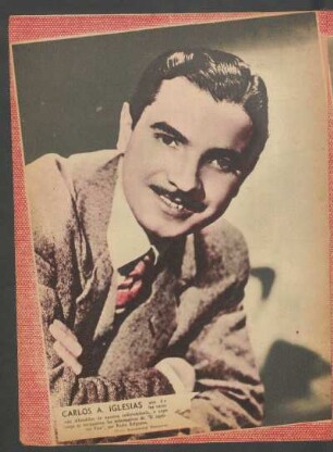 [Fotografía de] Carlos A. Iglesias