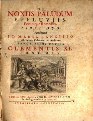 De Noxiis Paludum Effluviis, Eorumque Remediis : Libri Dvo