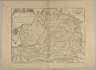 La Castille Vieiele et Nouvelle L'Estramadura De Castille Et De Leon : avec Priv. du Roy