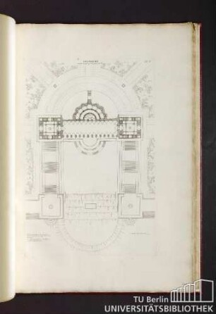 Pl. 5. Orangerie. Medaille decernée par l'academie a Mr Percier.