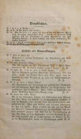 Zusätze als Anmerkungen.