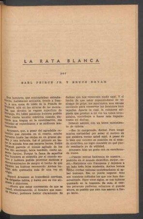 La rata blanca