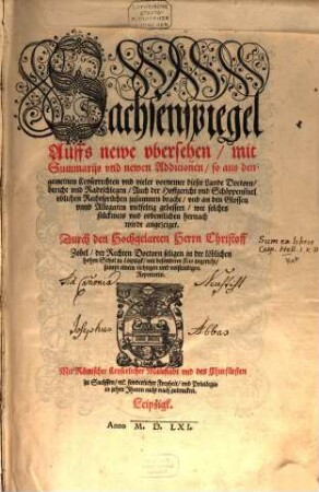 Sachsenspiegel