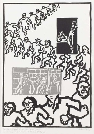 Im Anfang kämpfte der einzelne Arbeiter...; aus dem Zyklus: Das Kommunistische Manifest
