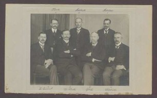 Mitglieder der Badischen Regierung (Gruppenbild)