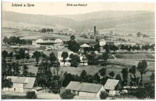 Sohland. Blick zum Bahnhof