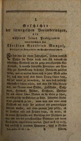 Journal für Prediger. 27, 27. 1793