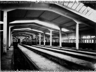 Beichel, Friedrich. Umbau und Erweiterung des Straßenbahndepots Tullastraße
