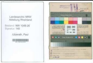 Entnazifizierung Paul Utzerath , geb. 20.05.1895 (Angestellter)