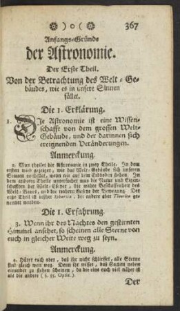 Anfangs-Gründe der Astronomie